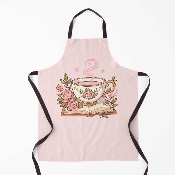 Item preview, Pink Bookish Teacup designed and sold by h-helladesign.