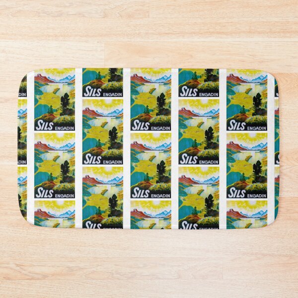 Item preview, Sils Engadin Vibrant Vintage Landscape designed and sold by TeeARTHY.
