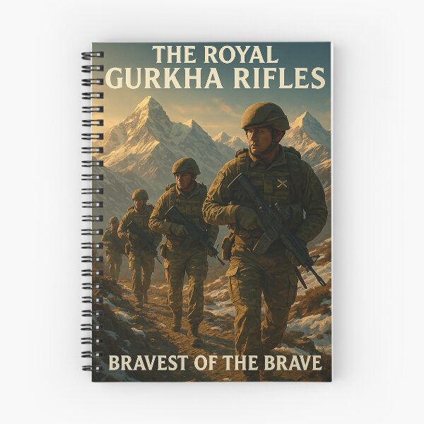 Item preview, The Royal Gurkha Rifles Bravest of the Brave designed and sold by Skyframe Aviation.
