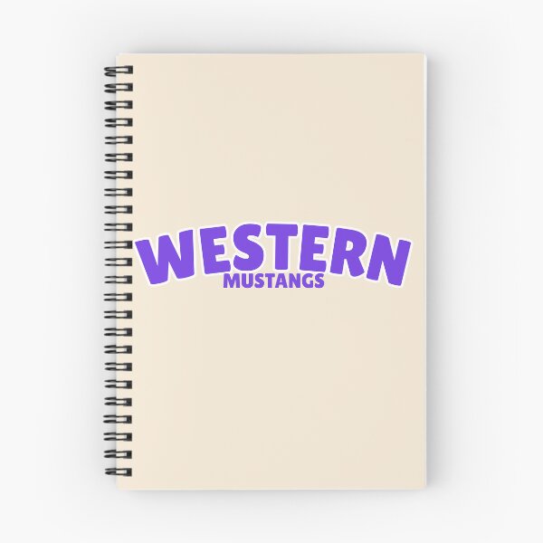 Item preview, western ontario UWO mustang classic purple and white designed and sold by jessicaleah15.