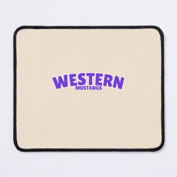 Item preview, western ontario UWO mustang classic purple and white designed and sold by jessicaleah15.