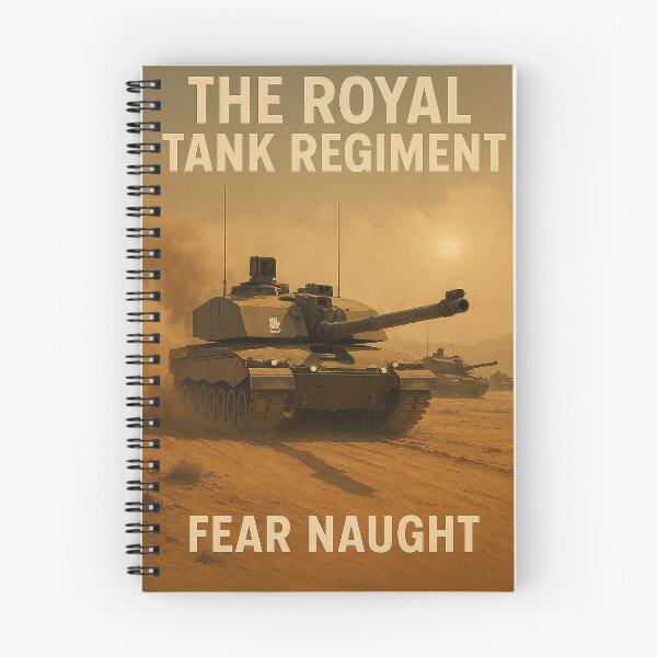 Item preview, The Royal Tank Regiment Fear Naught designed and sold by Skyframe Aviation.