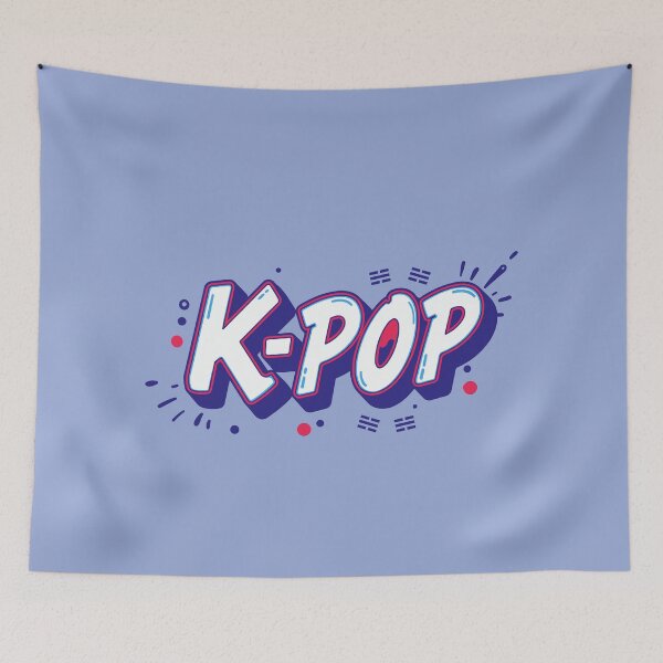 Item preview, Dynamic K-Pop Logo Graphic Art designed and sold by KiwiRider.