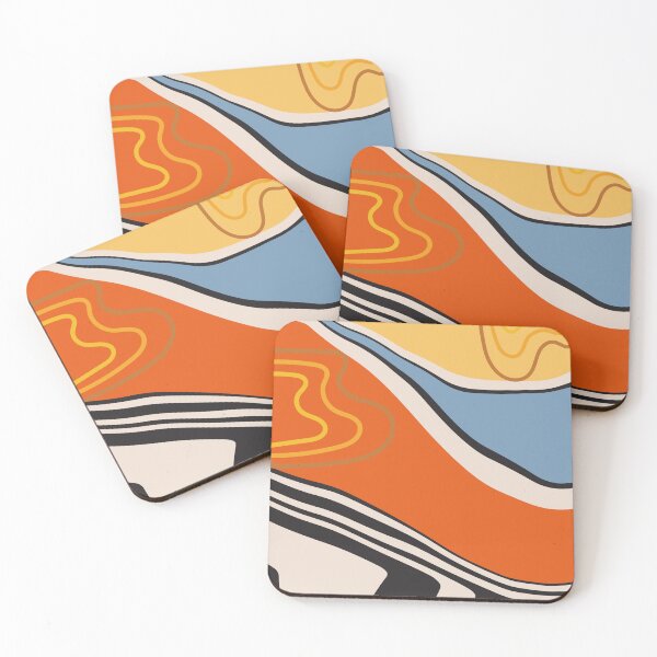 Item preview, “Molten Flow” – Abstract Geology-Inspired Art designed and sold by ViYa1.