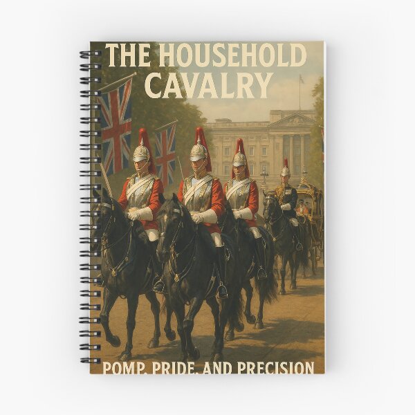 Artikelvorschau, Die Household Cavalry: Pomp, Stolz und Präzision entworfen und verkauft von Skyframe Aviation.