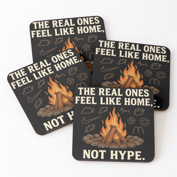 Item preview, Real Ones Feel Like Home Campfire designed and sold by ac3iongDcreator.