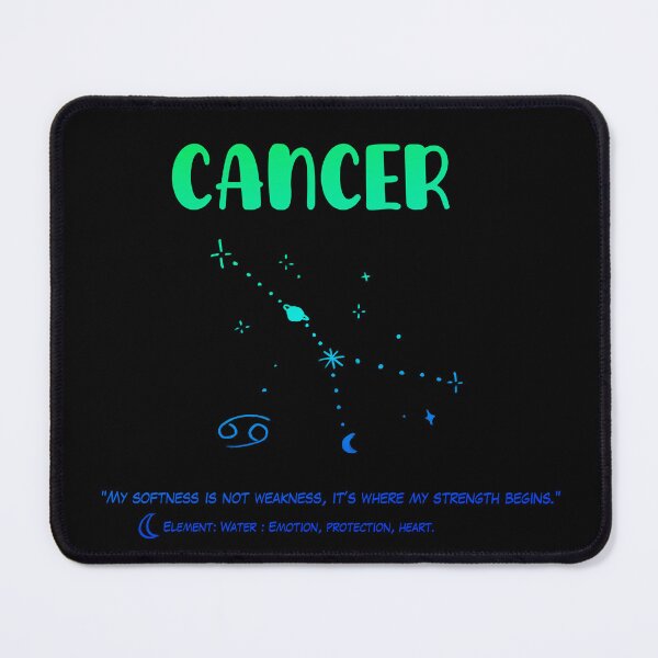 Item preview, Emotional Cancer Zodiac Art – Water Sign Design for Protective Souls designed and sold by lowder.