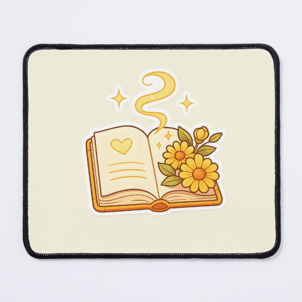 Item preview, Yellow Bookish Aesthetics designed and sold by h-helladesign.