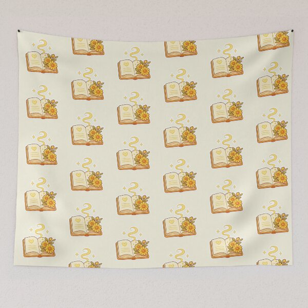 Item preview, Yellow Bookish Aesthetics designed and sold by h-helladesign.