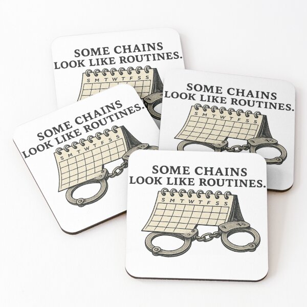 Item preview, Routine Chains Calendar Humor designed and sold by ac3iongDcreator.