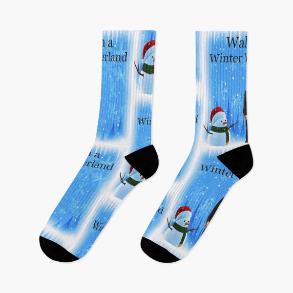 Item preview, Walken in a Winter Wonderland - Funny Christmas Cards and Gifts with Christopher designed and sold by merkraht.