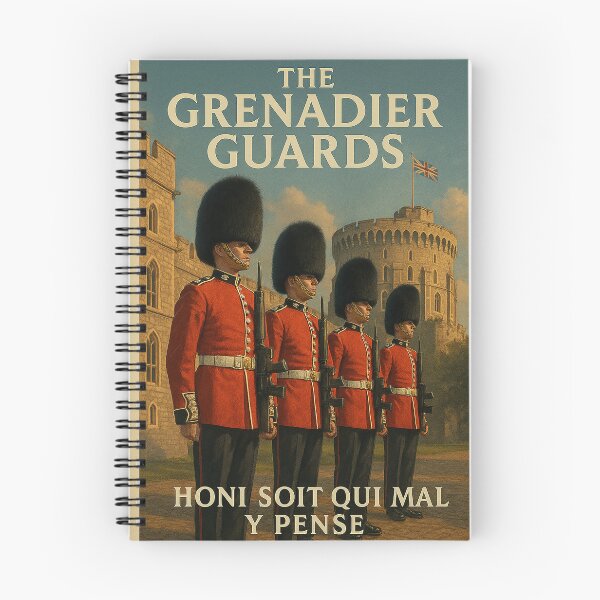 Item preview, The Grenadier Guards Honi Soit Qui Mal Y Pense designed and sold by Skyframe Aviation.
