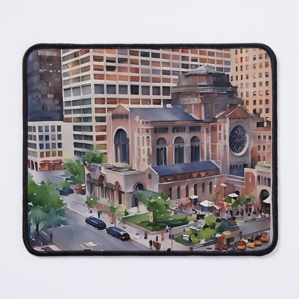 Item preview, An Island of the Traditional in a Sea of Modernity designed and sold by RCWatercolours.