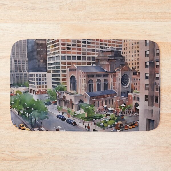 Item preview, An Island of the Traditional in a Sea of Modernity designed and sold by RCWatercolours.