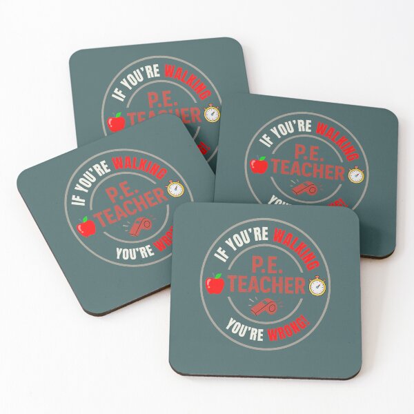 Item preview, P. E. Teacher: Thou Shall Not Walk! designed and sold by LaPaz361.