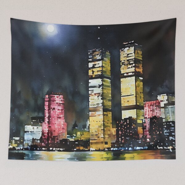 Item preview, Moonbeams designed and sold by RCWatercolours.