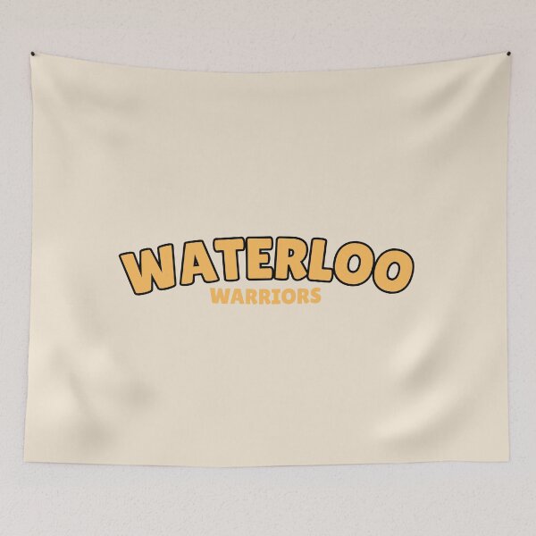 Item preview, University of Waterloo Warriors Arch – Yellow/Black designed and sold by jessicaleah15.