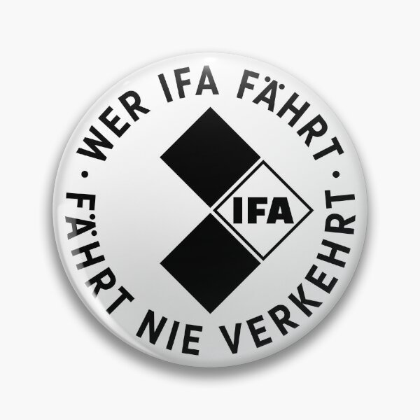 Item preview, Whoever drives an IFA never drives wrong (black) designed and sold by VEB Ostladen.