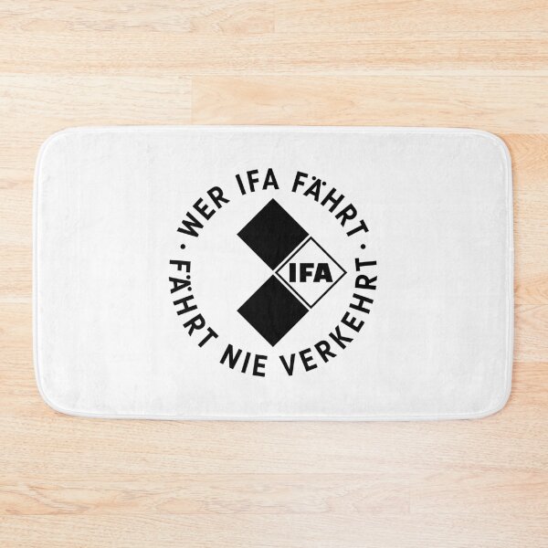 Item preview, Whoever drives an IFA never drives wrong (black) designed and sold by VEB Ostladen.