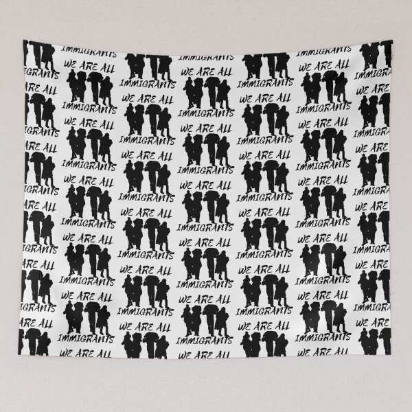 Item preview, We are all Immigrants designed and sold by Red-forever.