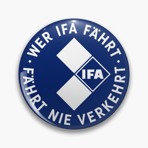 Item preview, Whoever drives IFA never drives wrong (white) designed and sold by VEB Ostladen.