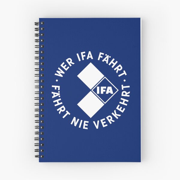 Item preview, Whoever drives IFA never drives wrong (white) designed and sold by VEB Ostladen.