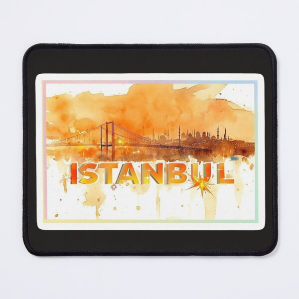 Item preview, Istanbul Sunset Splash – Golden City Sticker Falcon-Frequency Drop-Amalgramation spirit of might designed and sold by Imaginarium of Chaos falcon88 .
