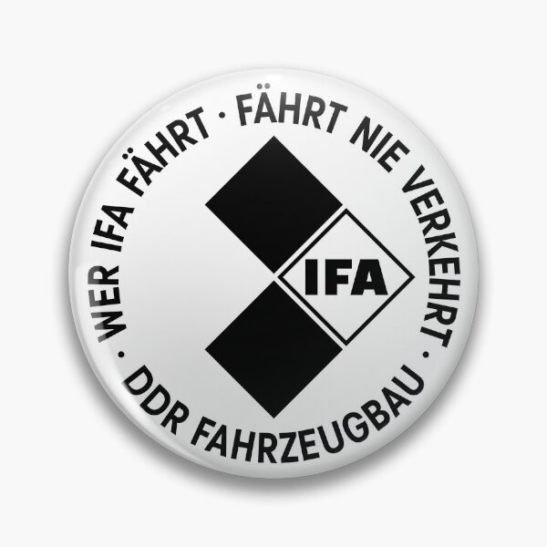 Item preview, Whoever drives an IFA never drives wrong - DDR vehicle construction (black) designed and sold by VEB Ostladen.