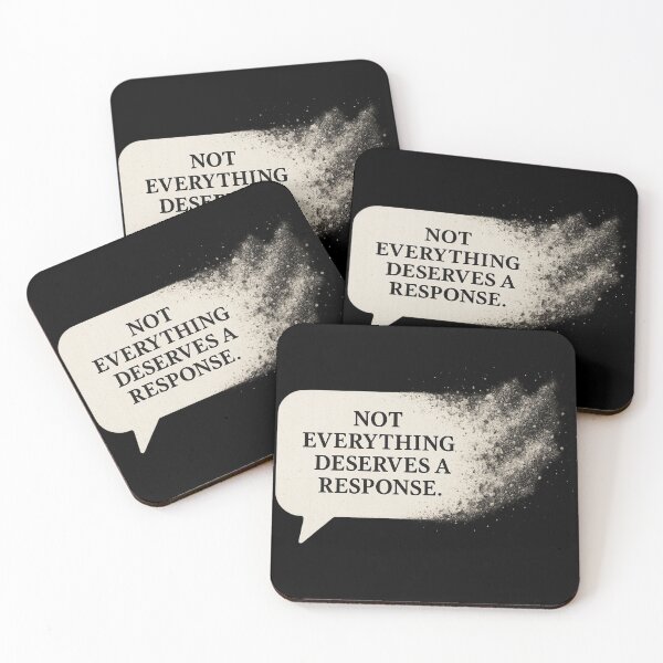 Item preview, Not Everything Deserves A Response designed and sold by ac3iongDcreator.