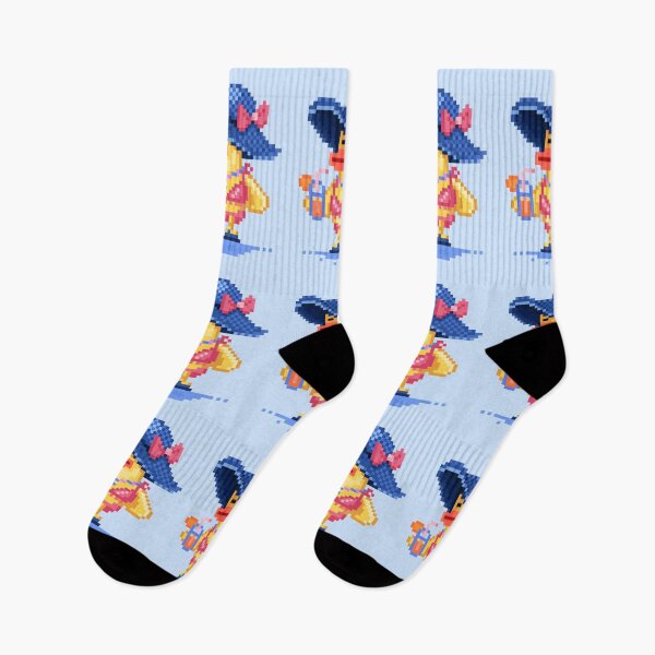 Item preview, Duck Lady in a Swimsuit Pixel Art designed and sold by Hoda Hefzy.