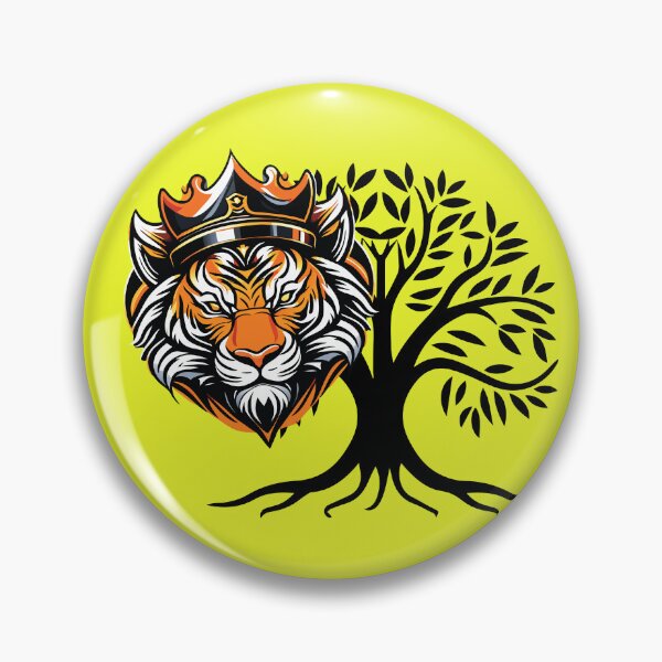 Item preview, Regal Tiger and Tree Symbol designed and sold by ToscaniArt.