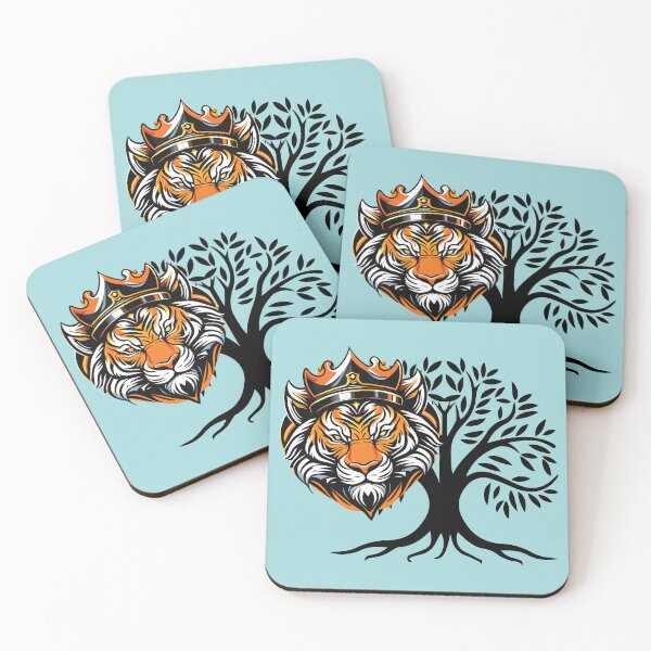 Item preview, Regal Tiger and Tree Symbol designed and sold by ToscaniArt.