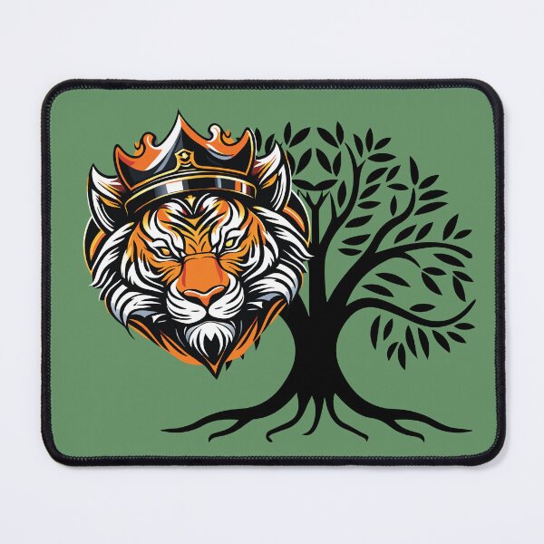 Item preview, Regal Tiger and Tree Symbol designed and sold by ToscaniArt.