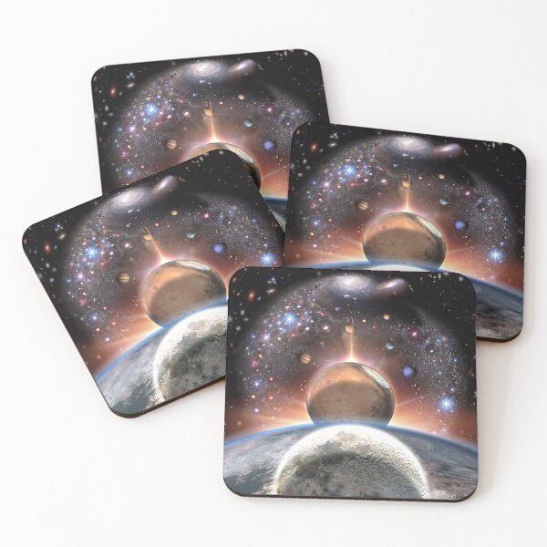 Item preview, Moon, Earth, Mars, Galaxy and JWST first image! designed and sold by Pablo Carlos Budassi.
