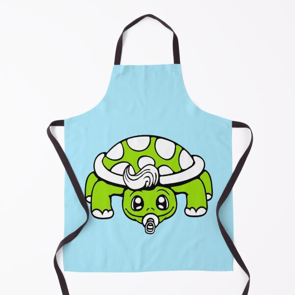 Item preview, Cute Little Turtle Baby Child Pacifer Happy Smile designed and sold by shirt-o-mat.