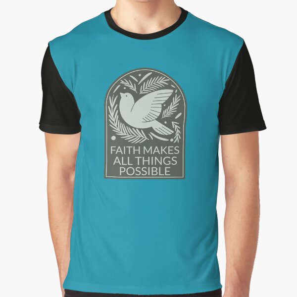 Item preview, FAITH MAKES ALL THINGS POSSIBLE designed and sold by MW EXPRESSIONS.