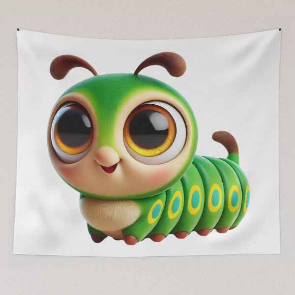 Item preview, Adorable Hawk Moth Caterpillar designed and sold by Sillytoe.