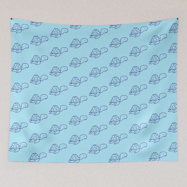 Item preview, Cute Little Water Turtle Child Happy Smile Swimming designed and sold by shirt-o-mat.