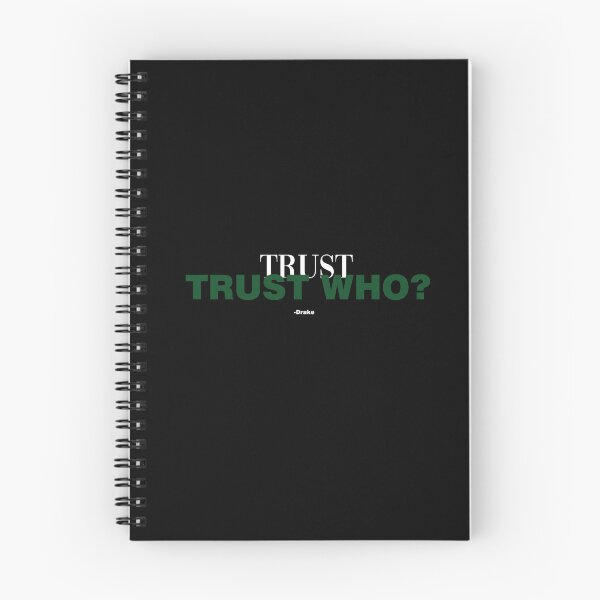 Item preview, Trust Who? | Bold Drake Quote Streetwear Design designed and sold by Gracie_Designs.