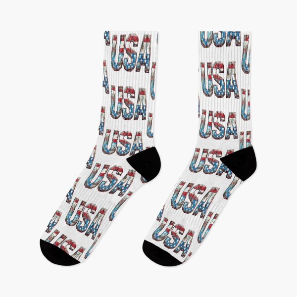 Item preview, Vintage USA Flag Letters Distressed 3D Patriotic Design – Rustic American Pride designed and sold by Murryns.