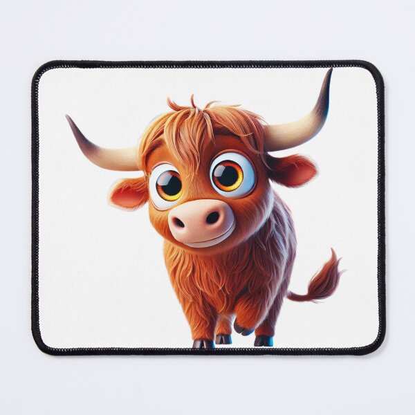 Item preview, Adorable Highland Cow designed and sold by Sillytoe.