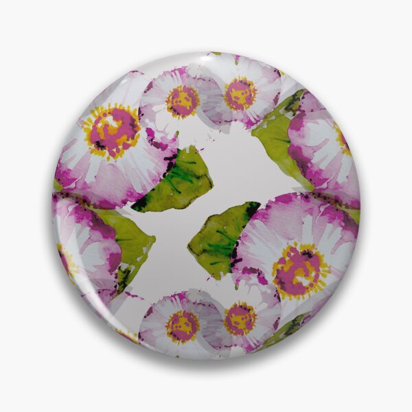 Item preview, Pink Watercolor Flowers designed and sold by Kara Draws.