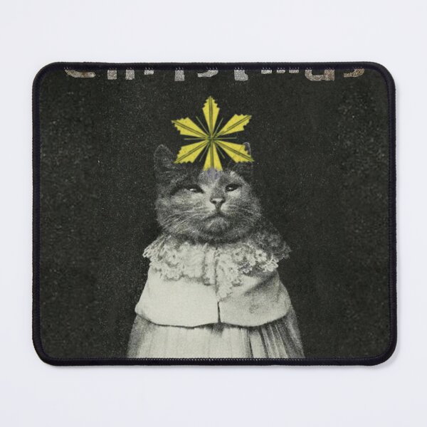Item preview, Merry Christmas Greeting Card Cat Xmas Meow Slogan Design designed and sold by PosteriaArchive.