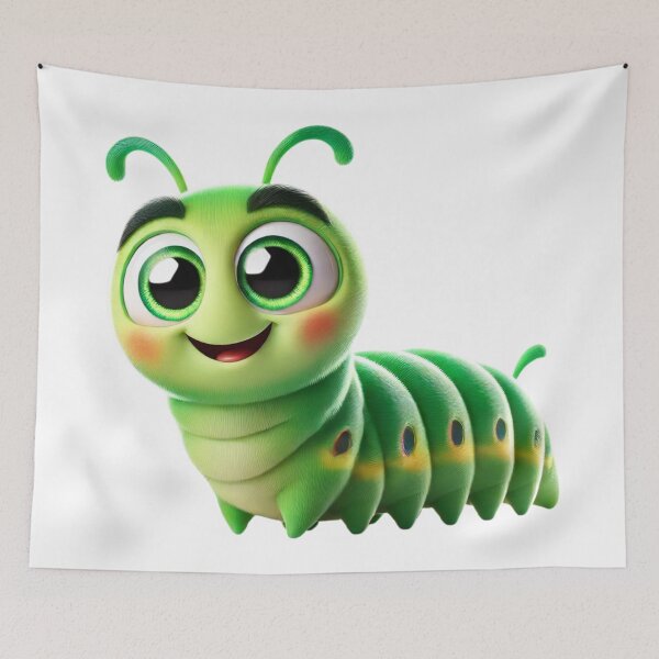 Item preview, Adorable Inchworm Caterpillar designed and sold by Sillytoe.