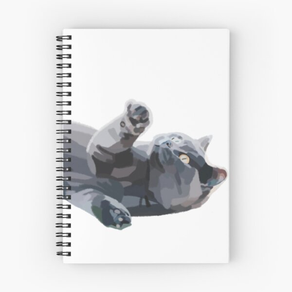 Item preview, Gray british shorthair cat designed and sold by LRM_ artz.