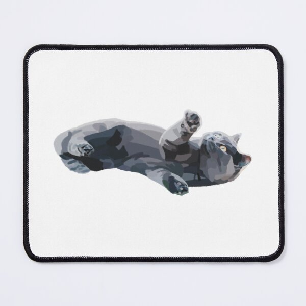 Item preview, Gray british shorthair cat designed and sold by LRM_ artz.