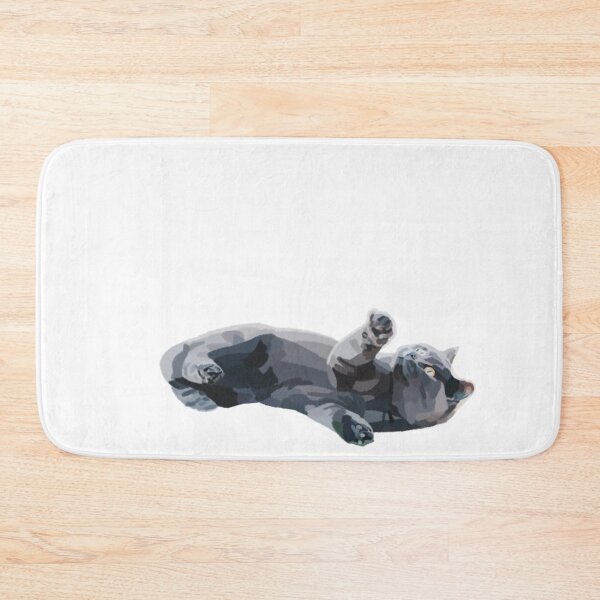 Item preview, Gray british shorthair cat designed and sold by LRM_ artz.
