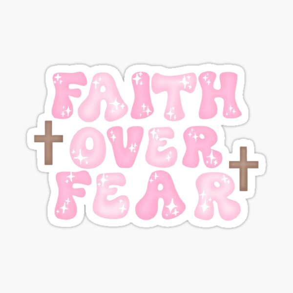 Item preview, FAITH OVER FEAR designed and sold by sheluvsJesus.
