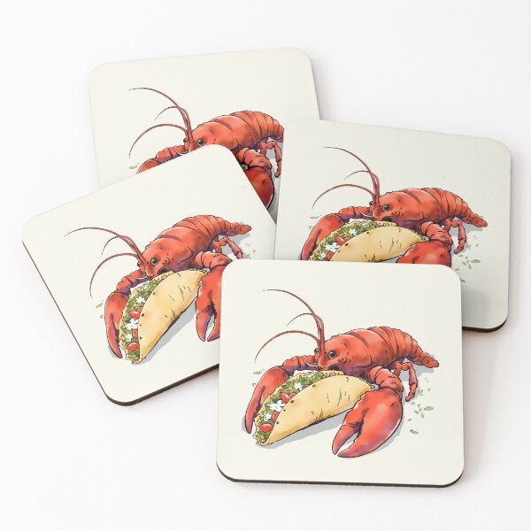 Item preview, Lobster Eating A Taco Vintage Crawfish Fisherman Aesthetic  designed and sold by SunfullyYours.