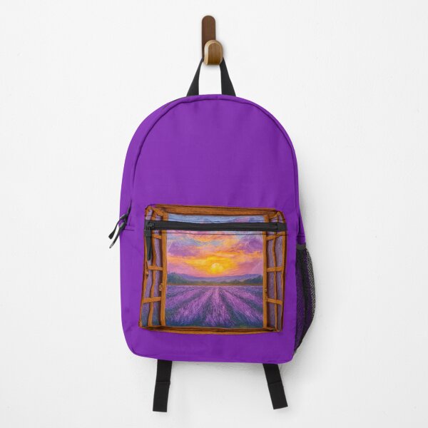 Item preview, Window to a Lavender Field at Sunset designed and sold by IraBum.
